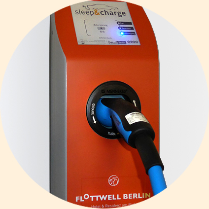 FLOTTWELL BERLIN Hotel - Charging points for electric cars